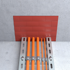 Tunnelanwendung Wand ZZ® Brandschutzsstein silikonisiert Tunnelanwendung Wand Zapp Zimmermann Brandschutzsstein silikonisiert