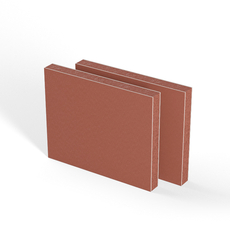 ZZ® 203-312 Brandschutzplatte, geviertelt.