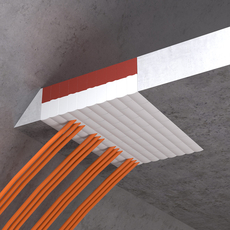 Tunnelanwendung Decke ZZ® Brandschutzsstein silikonisiert Tunnelanwendung Decke Zapp Zimmermann Brandschutzsstein silikonisiert