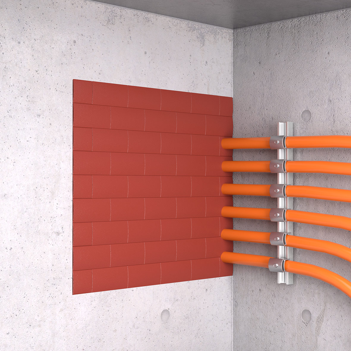 Tunnelanwendung Wand ZZ® Brandschutzsstein Tunnelanwendung Wand Zapp Zimmermann Brandschutzsstein